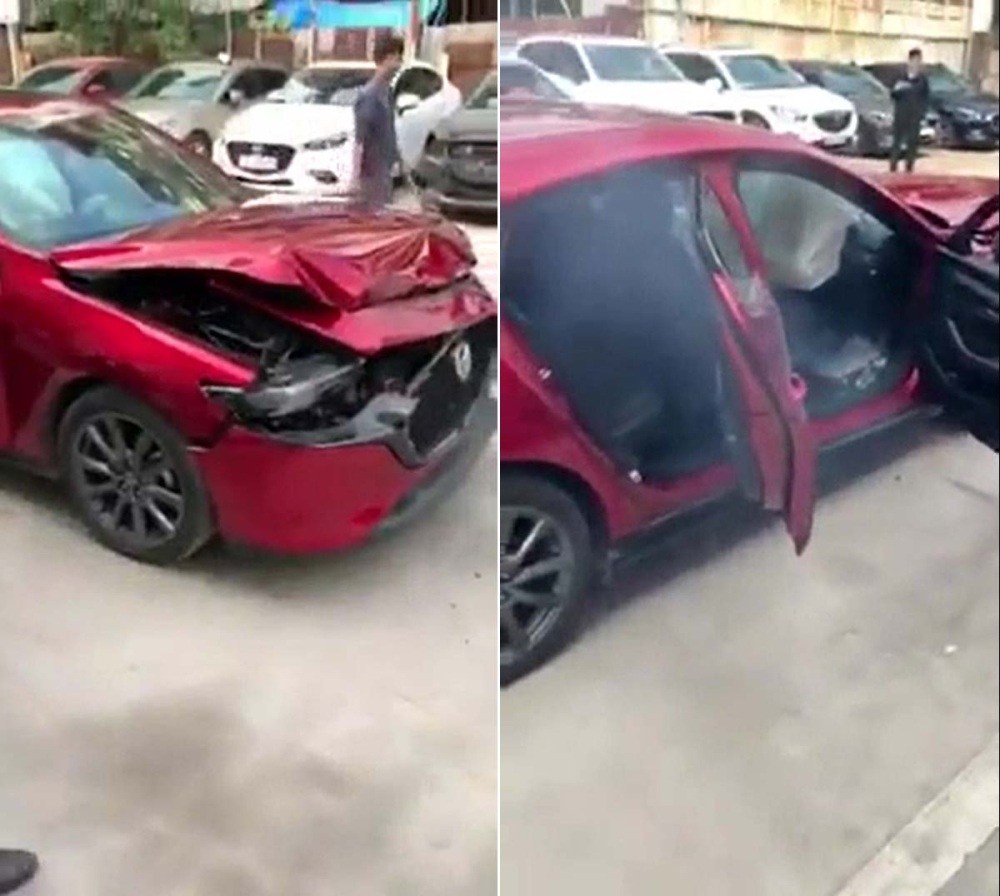 Chiếc Mazda3 2020 bị hỏng đáng kể sau thử nghiệm tại đại lý Mazda Giải Phóng Chiếc Mazda3 2020 bị hỏng đáng kể sau thử nghiệm tại đại lý Mazda Giải Phóng