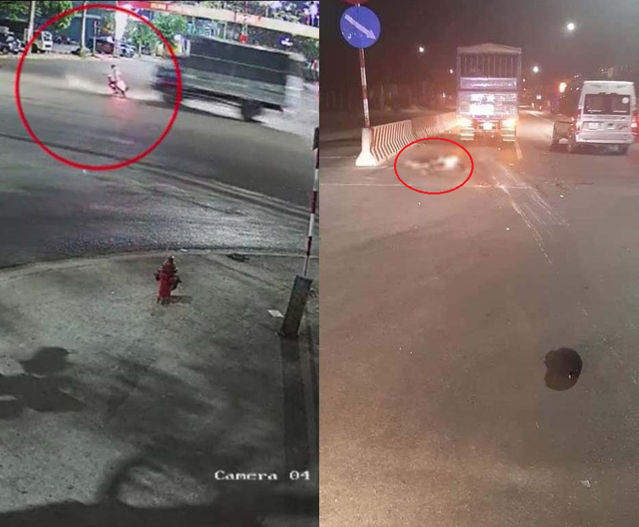 Hình ảnh trước và sau vụ tai nạn