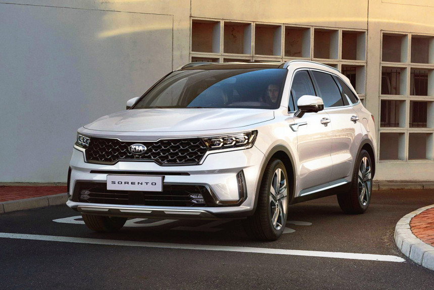 H&igrave;nh ảnh ch&iacute;nh thức của Kia Sorento 2021 đ&atilde; được c&ocirc;ng bố
