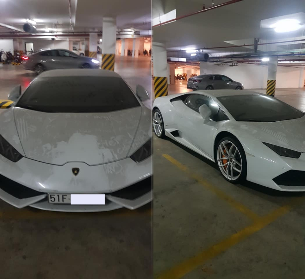 Lamborghini Huracan từng rao bán 11,5 tỷ đồng bị bắt gặp phủ bụi dày đặc ở ngoại thất trong hầm gửi xe Lamborghini Huracan từng rao bán 11,5 tỷ đồng bị bắt gặp phủ bụi dày đặc ở ngoại thất trong hầm gửi xe