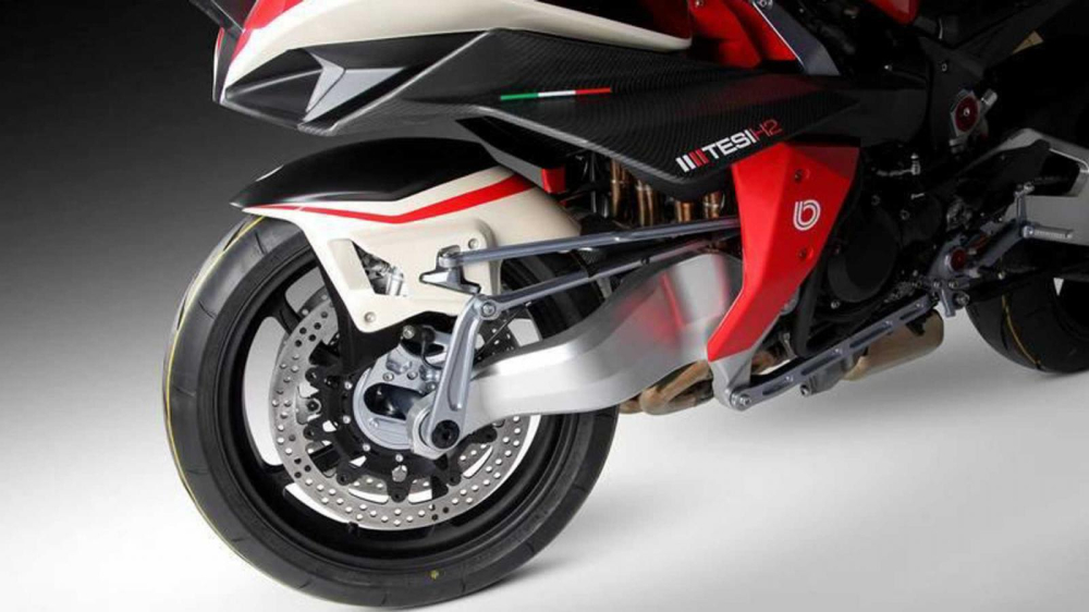 Hệ thống treo đặc biệt trên Bimota Tesi H2