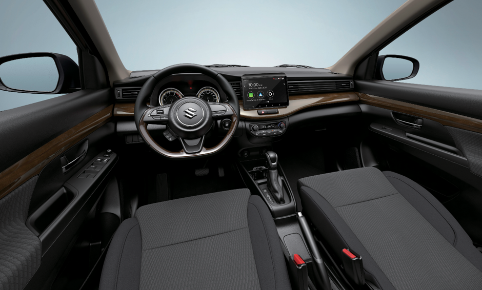 Nội thất tr&ecirc;n Suzuki Ertiga Limited GLX 2020