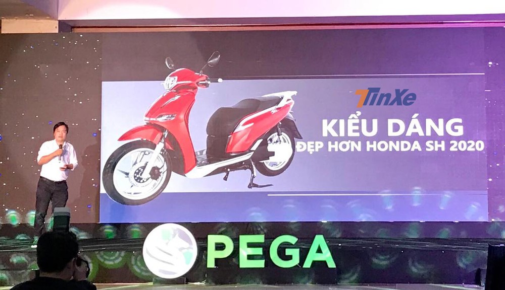 Sản phẩm xe điện mới Pega eSH được so sánh trực tiếp với Honda SH 2020