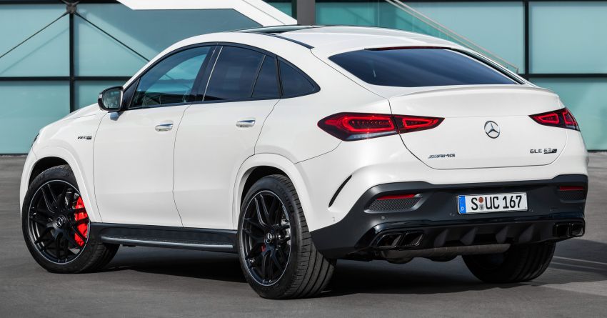 Đuôi xe Mercedes-AMG GLE 63 Coupé S