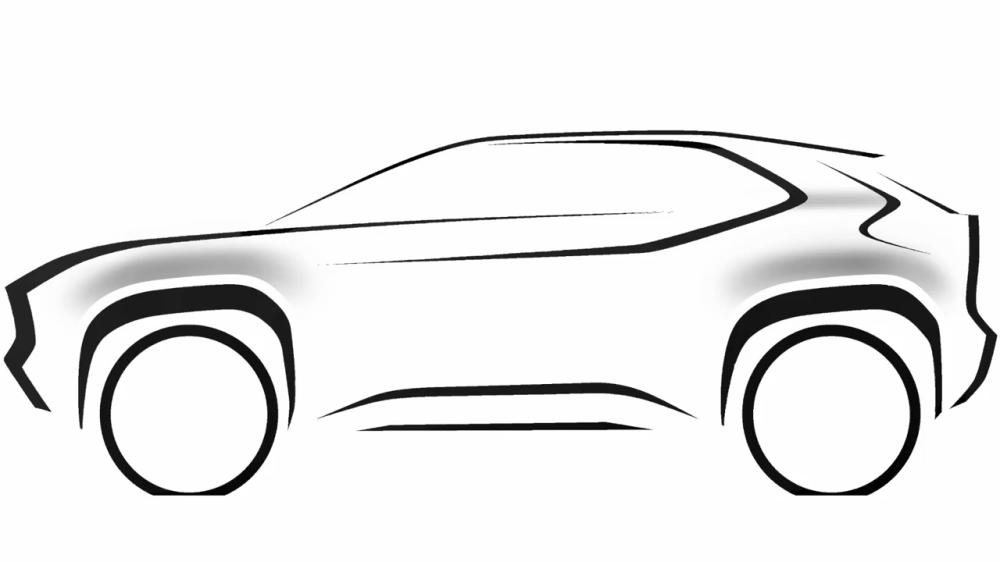 Thiết kế ph&aacute;c thảo xe SUV cỡ B mới của Toyota