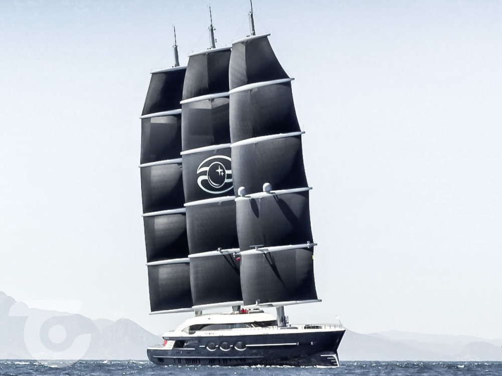 Các cột buồm của Black Pearl có chiều cao tới 70 mét