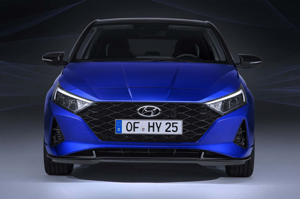 Cận cảnh thiết kế đầu xe của Hyundai i20 2021 Cận cảnh thiết kế đầu xe của Hyundai i20 2021