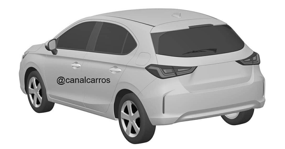Thiết kế đu&ocirc;i xe của Honda City Hatchback mới