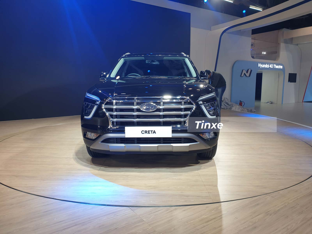 Thiết kế đầu xe như tiểu Palisade của Hyundai Creta thế hệ mới