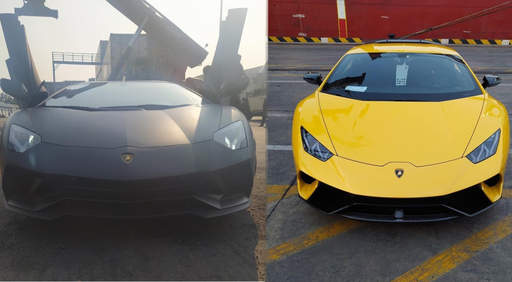 Chưa đầy 24h, giới m&ecirc; xe tại Việt Nam đ&atilde; đ&oacute;n nhận cặp Lamborghini khủng ch&iacute;nh h&atilde;ng