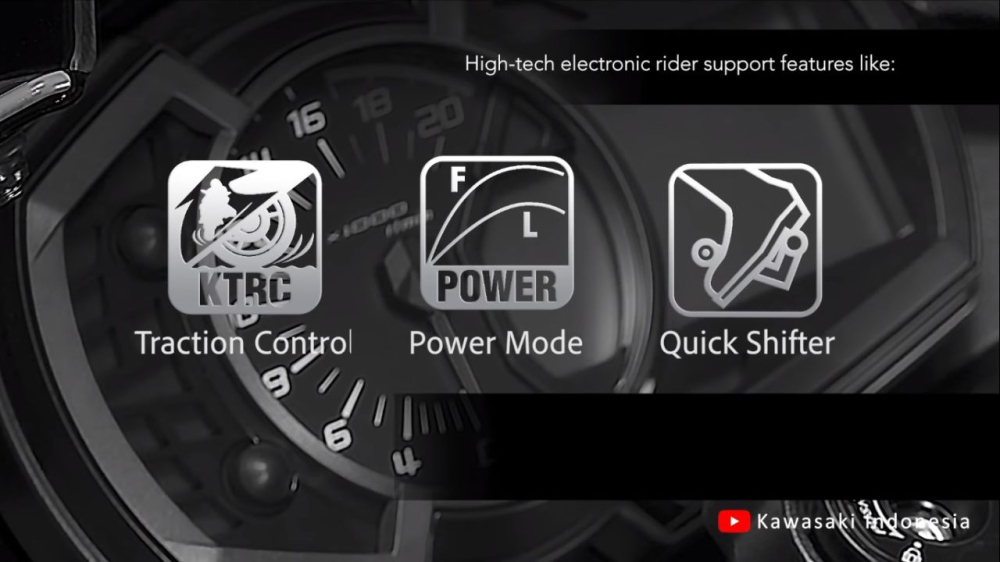 Xe được tích hợp các công nghệ như xe super sport cao cấp
