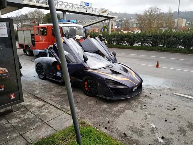 Đ&acirc;y l&agrave; vụ ch&aacute;y thứ 4 li&ecirc;n quan đến si&ecirc;u xe McLaren Senna