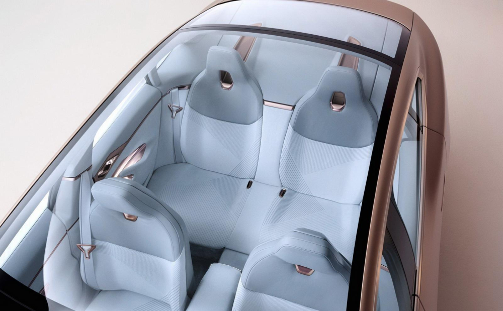 Bố cục ghế ngồi trong Concept i4