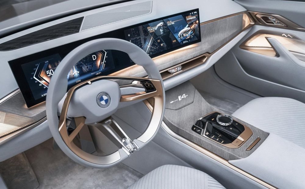 Hệ thống l&aacute;i của BMW Concept i4