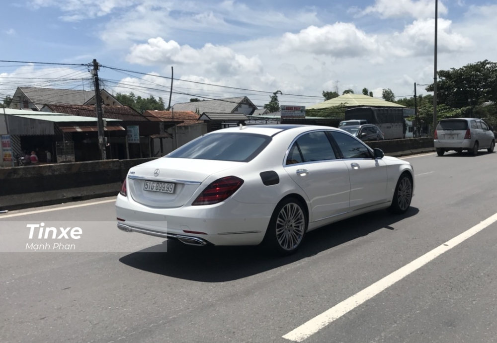 Mercedes-Benz S450 đeo biển tứ qu&yacute; 9 đẹp mắt tại S&agrave;i th&agrave;nh, đ&atilde; xe sang c&ograve;n đi k&egrave;m biển khủng