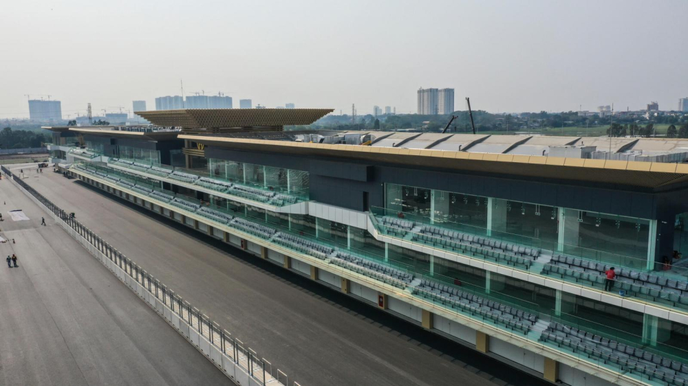 Trường đua F1 tại Mỹ Đ&igrave;nh đ&atilde; ho&agrave;n th&agrave;nh v&agrave; sẵn s&agrave;ng cho sự kiện F1 Grand Prix Vietnam 2020