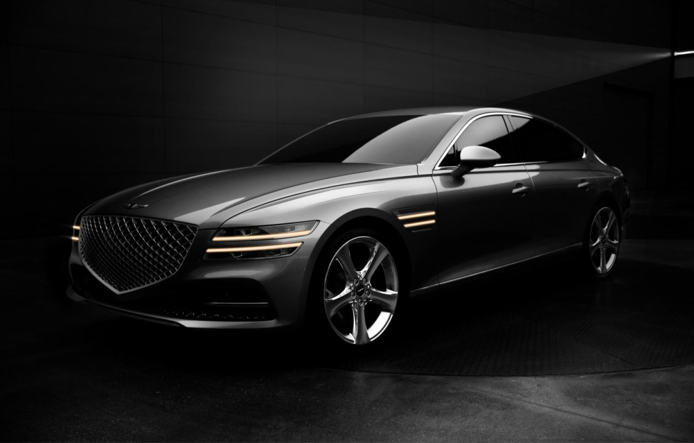 Hình ảnh chính thức đầu tiên của Genesis G80 2021 Hình ảnh chính thức đầu tiên của Genesis G80 2021