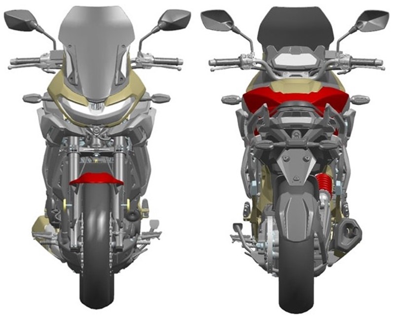 Đầu và đuôi xe Zongshen RX6