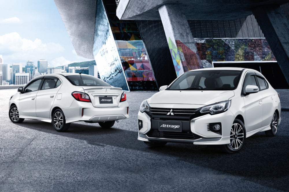 Nhiều khả năng Mitsubishi Attrage 2020 sẽ được trang bị mâm hợp kim thiết kế mới