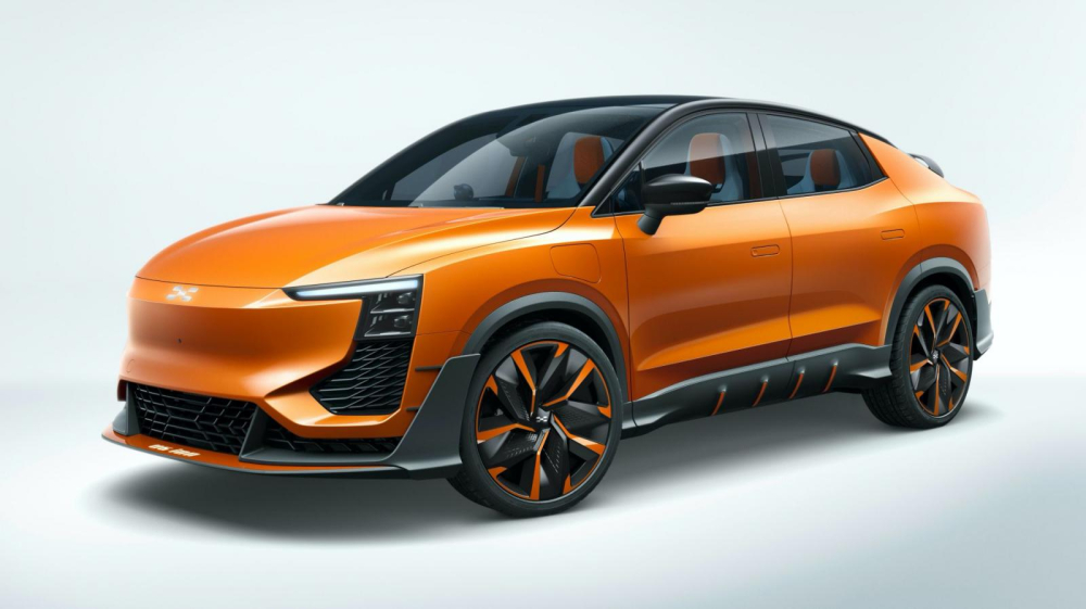 Aiways U6 ion mang vai trò concept cho một mẫu crossover coupe mới sẽ sớm được sản xuất