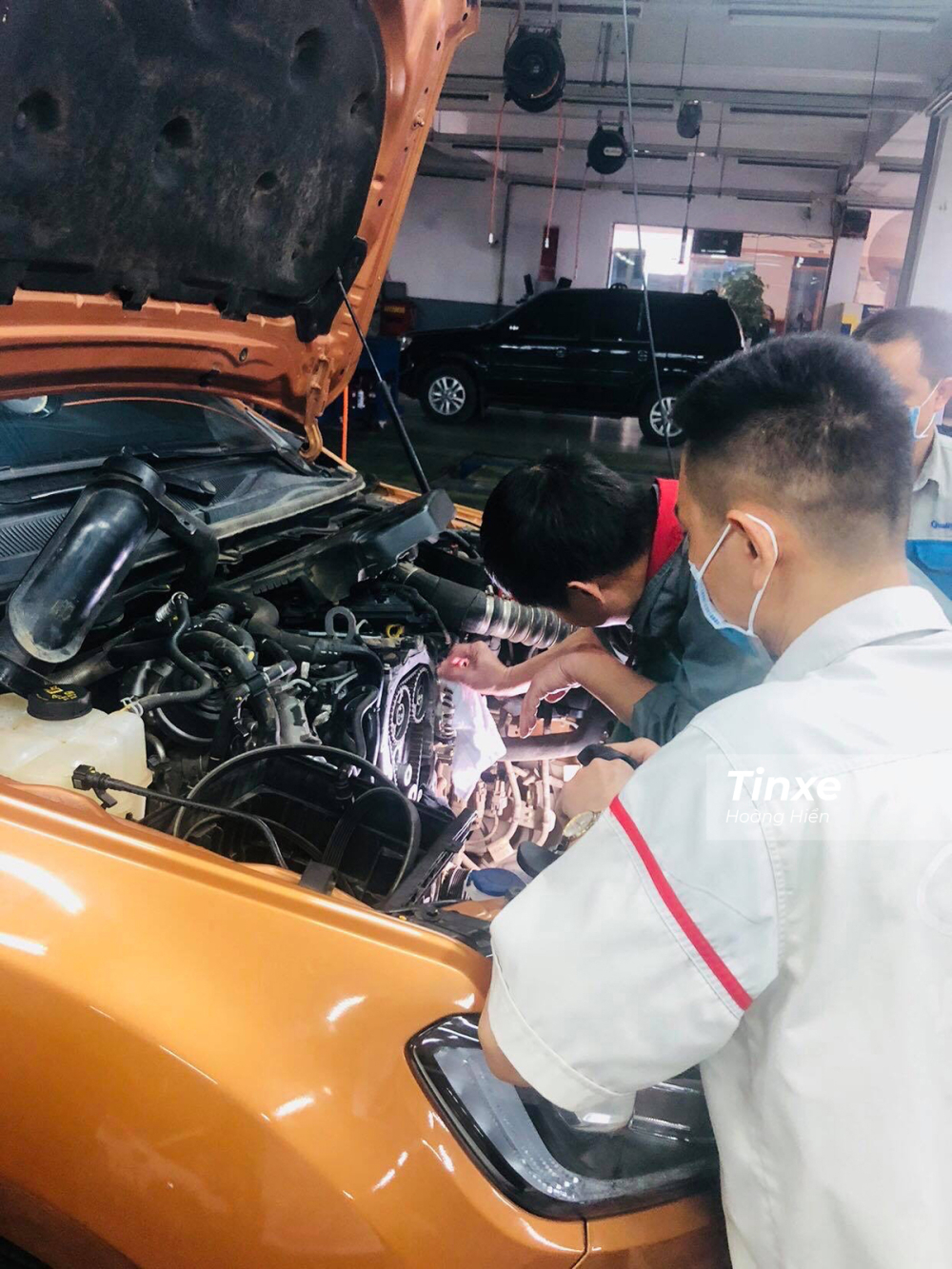 Anh Trương Văn An đã đưa xe vào đại lý uỷ quyền của Ford tại Vinh để khắc phục tới ba lần.