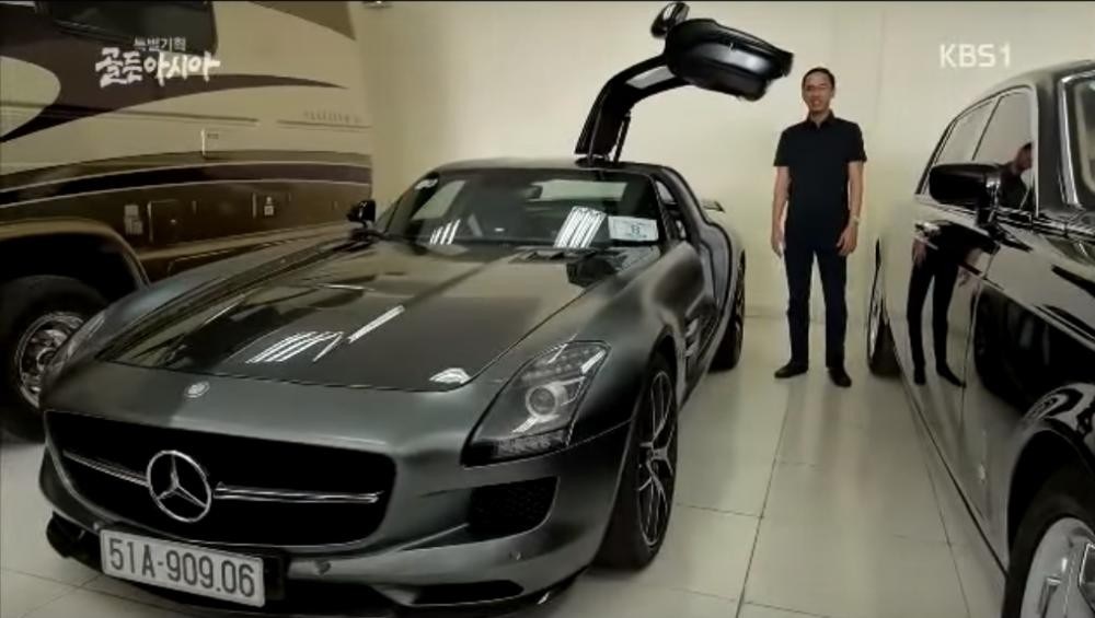 Chiếc siêu xe Mercedes-Benz SLS AMG GT Final Edition từng nằm trong garage của gia đình Tiên Nguyễn hiện đã được bán lại cho ông Đặng Lê Nguyên Vũ