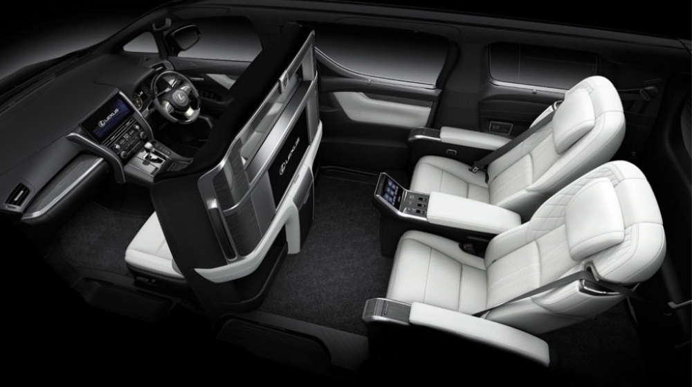 Nội thất của Lexus LM 2020 bản 4 chỗ