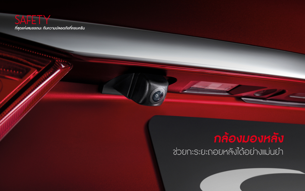 Suzuki Ciaz 2020 có 4 cảm biến và camera lùi