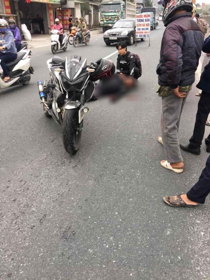 Vụ tai nạn khiến 1 người bị thương, phải nhập viện cấp cứu