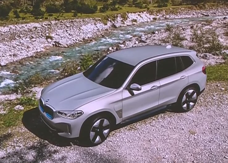 Hình ảnh mới về mẫu BMW iX3 do hãng xe Đức tiết lộ