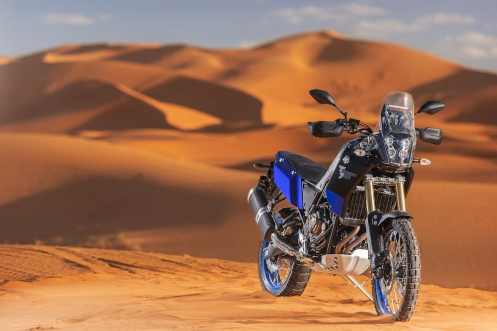 Yamaha Tenere 700 có chiều cao tiêu chuẩn 880 mm