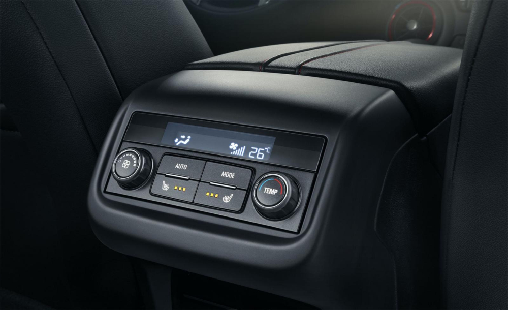 Bảng điều khiển dành cho hàng ghế thứ hai của Chevrolet Blazer 2021