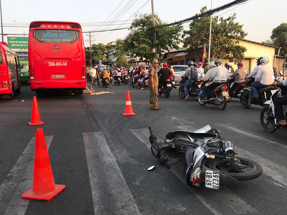 Hiện trường vụ tai nạn