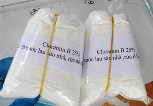 Cloramin B là hoá chất thường được sử dụng để sát trùng, diệt khuẩn trong Y tế.