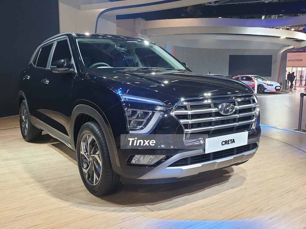 Thiết kế đầu xe của Hyundai Creta 2020 gợi liên tưởng đến đàn anh Palisade
