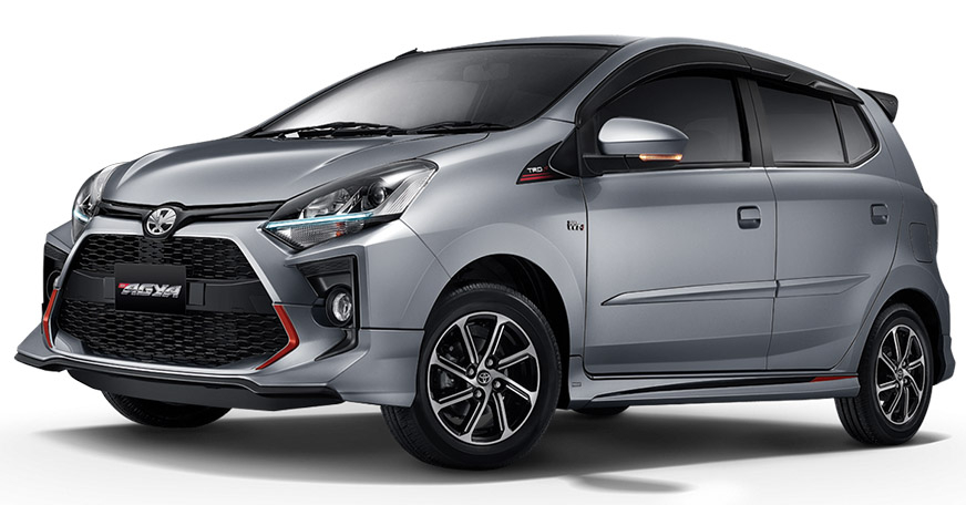 Toyota Wigo TRD 2020 với thiết kế đầu xe hầm hố hơn