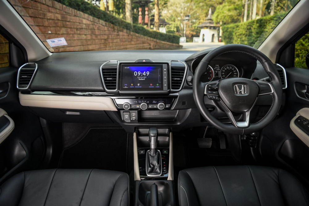 Nội thất b&ecirc;n trong Honda City 2020 tại Th&aacute;i Lan