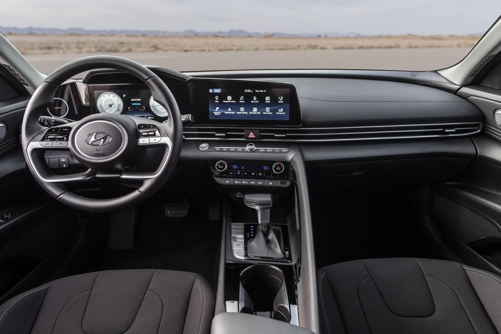 Nội thất mới của Hyundai Elantra 2021