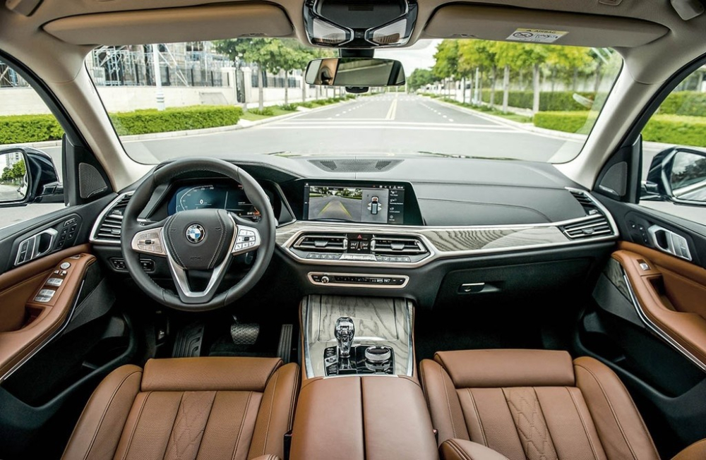 Nội thất của BMW X7 chính hãng
