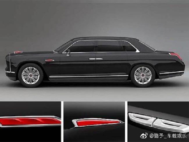 Thiết kế bên sườn của Hồng Kỳ L4 Thiết kế bên sườn của Hồng Kỳ L4