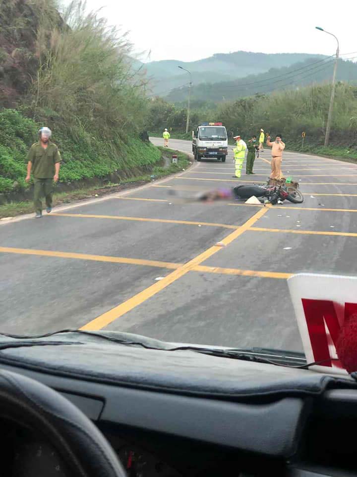 Hiện trường vụ tai nạn tại Quảng Ninh