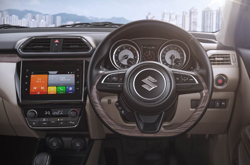 Nội thất của Suzuki Swift phi&ecirc;n bản sedan
