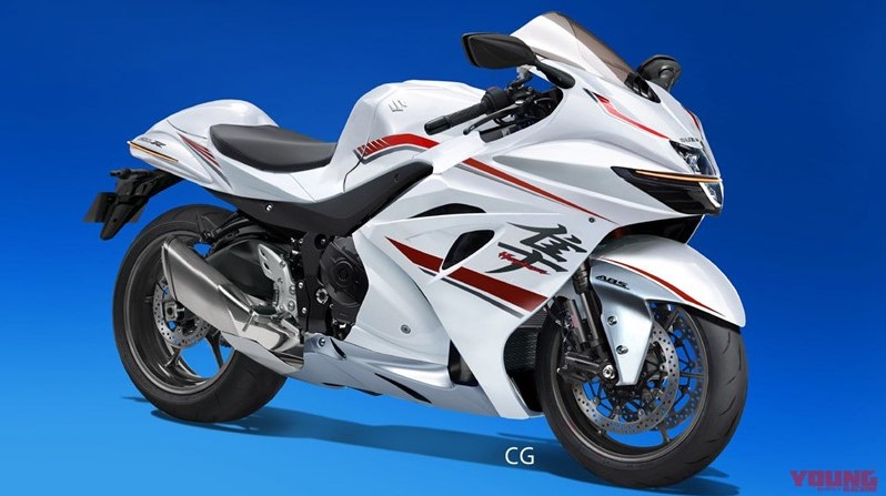 Thiết kế Suzuki Hayabusa 2021 do Young Machine tưởng tượng v&agrave; thực hiện