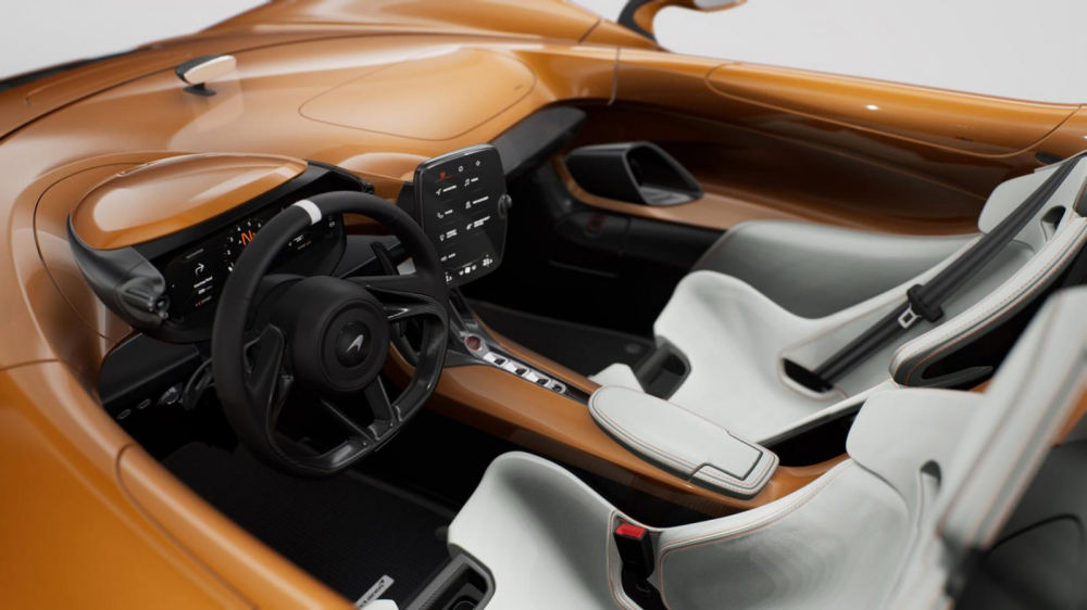 Nội thất siêu xe McLaren Elva phiên bản M6A Nội thất siêu xe McLaren Elva phiên bản M6A