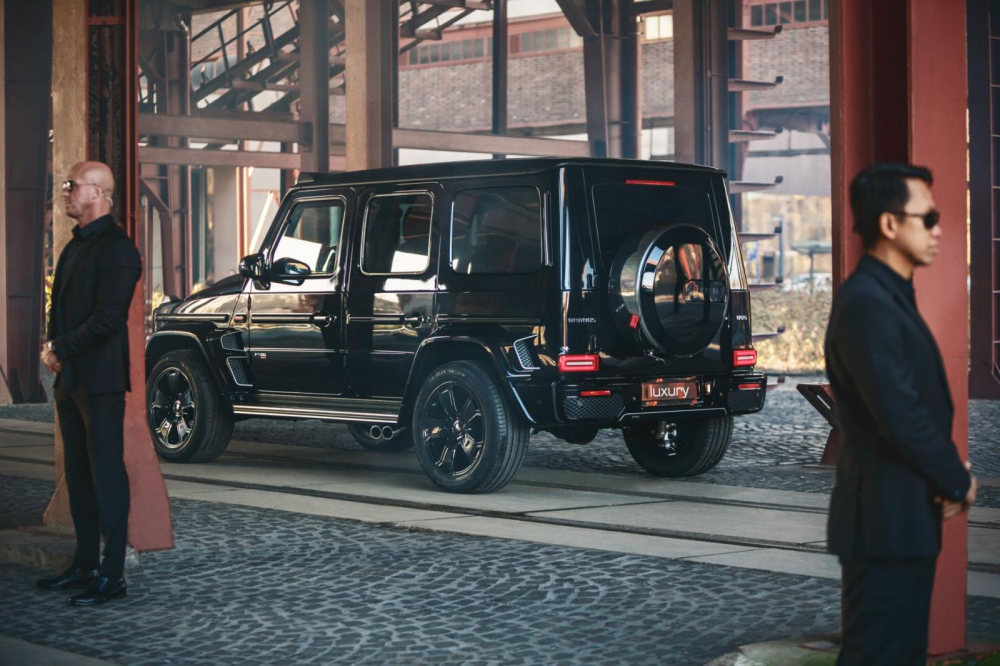 Một chiếc Mercedes-Benz G-Class với gói Invicto Luxury