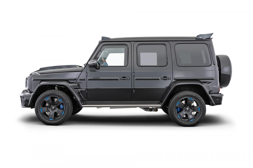 Mercedes-Benz G-Class được cải tiến cả khung gầm để phù hợp với trọng lượng lớn hơn