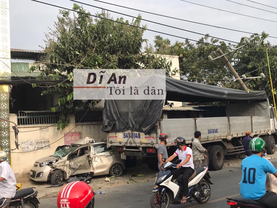 Hiện trường vụ tai nạn Hiện trường vụ tai nạn
