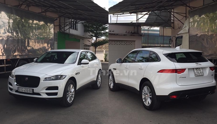 Một chiếc Jaguar F-Pace trong bộ sưu tập xe của &ocirc;ng chủ v&otilde;ng xếp Duy Lợi