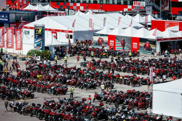 World Ducati Week l&agrave; một trong những sự kiện lớn nhất của h&atilde;ng xe m&ocirc; t&ocirc; &Yacute; Ducati