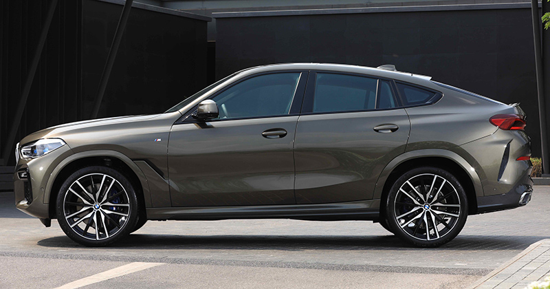BMW X6 2020 tại Th&aacute;i Lan c&oacute; g&oacute;i phụ kiện ngoại thất M Drive ti&ecirc;u chuẩn